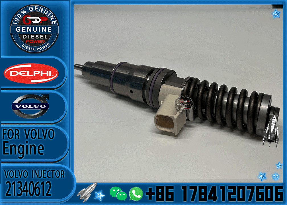 D13 Diesel Engine Fuel Injector 22938007 BEBE4D24002 21340612