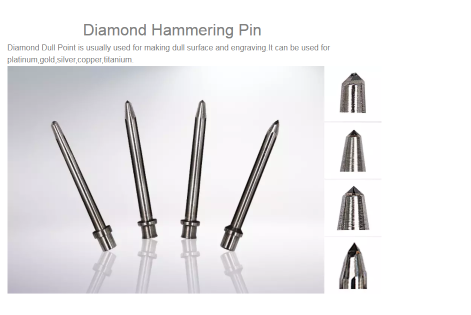 NCD CVD Diamond Dull Pin For Making Dull Surface On Jewelry