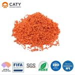 High Polymer Content Reliable Sports Flooring Materials Anti Slip EPDM Grains