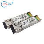 10Gb/s SFP+ SM Bidi LC 80km 1490/1550nm Fiber optical 10G 80km sfp transceiver