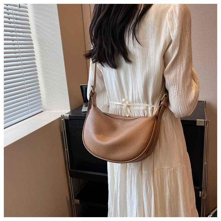 Polyester Lining Material 2023 Fashion Dumpling Bag Single Shoulder Bag for Women