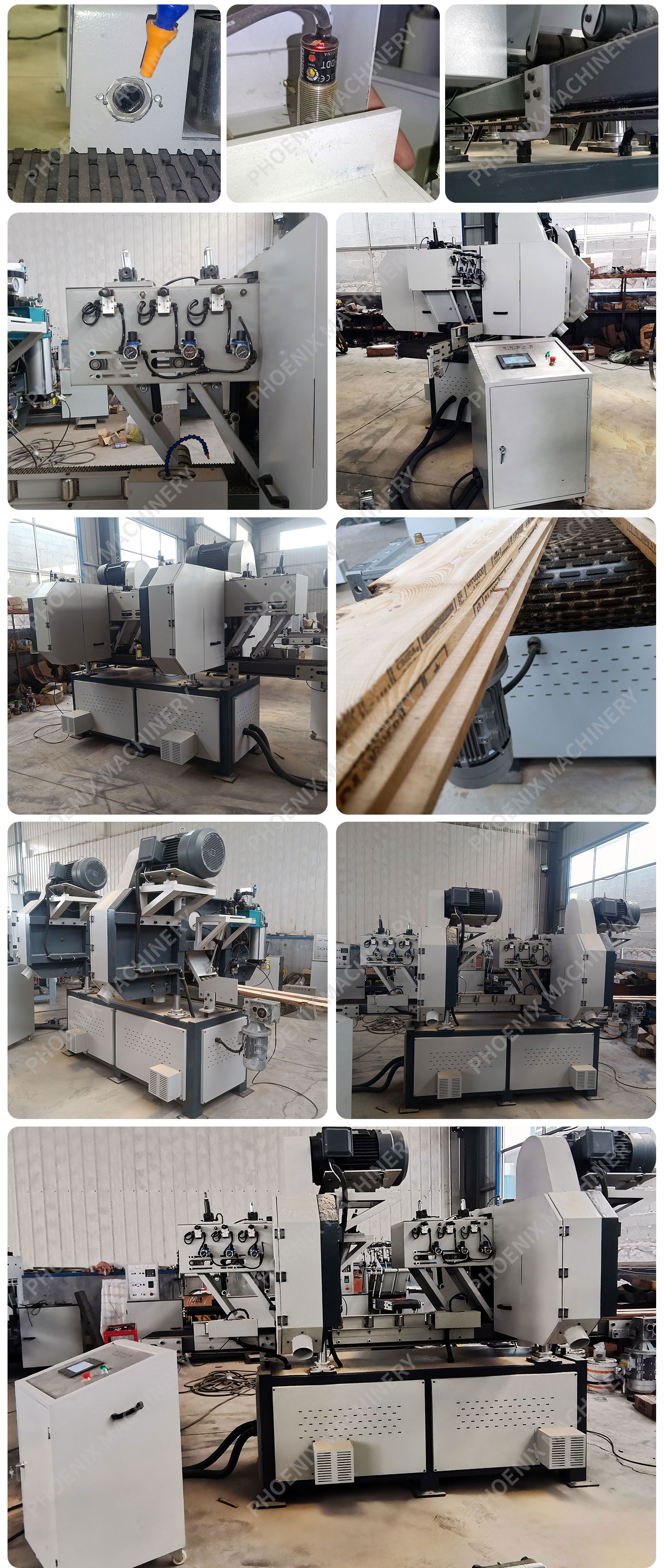 Horizontal Double Head Band Saw Wood Cutting Machine with Max.Working Width mm 400mm