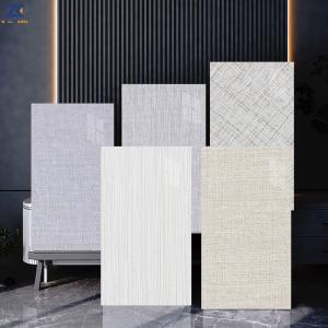 Wholesale Bamboo Fiber Wallboard Wood Veneer PVC Wall Panels Anti Scratch from china suppliers