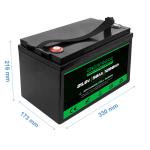 LFP Lithium Phosphate Battery 24V 50Ah Lifepo4 Battery For Golf Cart And Boat