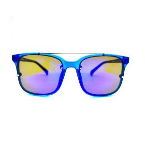 Wholesale Gloss Trans Blue Anti Bacterial Glasses for Women's UV Protection Sunglasses 59mm from china suppliers
