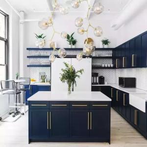 Wholesale Customized Kitchen Cabinet Set , Modern Lacquer Pantry Kitchen Cabinet from china suppliers