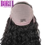Pre Plucked Custom Lace Wigs Water Wave Lace Closure Wig With Baby Hair 250%