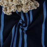 Smooth Striped Cotton Jersey Fabric Yarn Dye Plain Sweat Absorbing Material