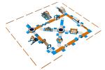 165 People Capacity Inflatable Water Park Customized Color TUV Certificate