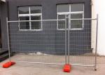 Hot Dipped Galvanized Temporary Fencing Panels 32mm tube wall thick 2.00mm