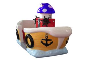 Wholesale Popular Coin Operated Kiddie Ride , Mushroom Boat Kids Amusement Rides from china suppliers