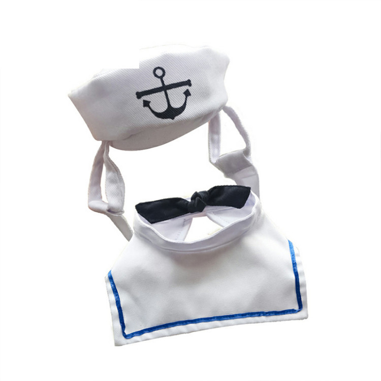 Navy Set Cats Wearing Clothes Loveable Fashionable Any Logo Available