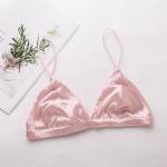 Convertible Sexy Women Bras Intimates Silk Wireless Bra 32A 32B 32C Nylon