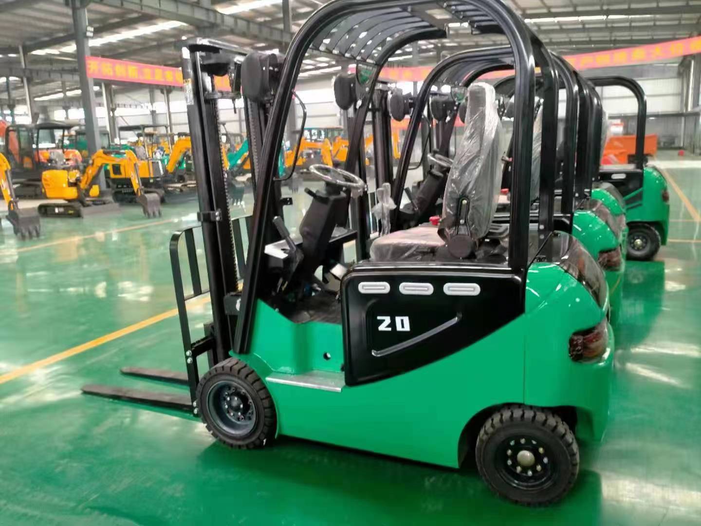 3000kg Capacity Toyota Forklift Electric FD15 Pallet 1.5 Ton Small 2ton 3 7ton 6m 3m