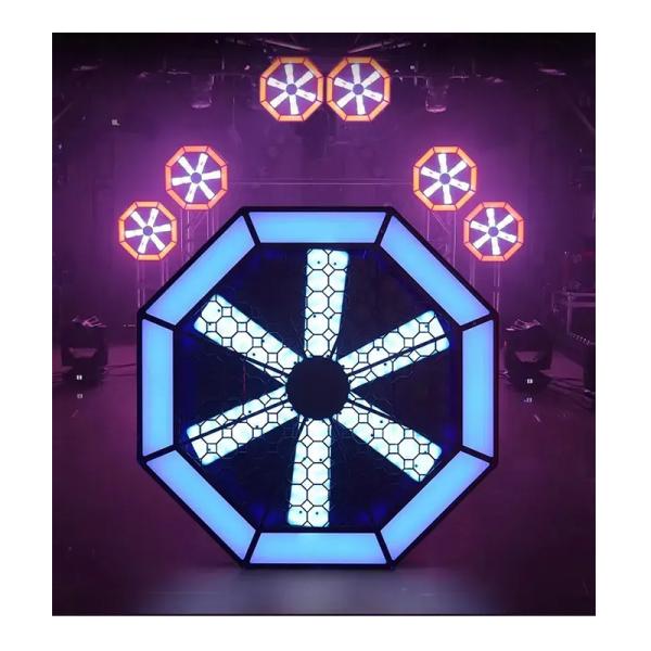DJ Disco Party Bar Club IP44 LED Fan Background Light for Photoshoot and Stage