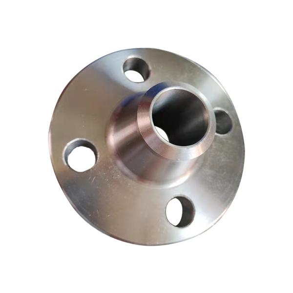 Flat Face Weld Neck Pipe Flanges 15mm - 6000mm Stainless Steel Forged CNC