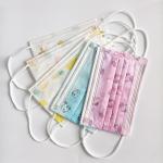 Animal Printed Kids Disposable Face Mask , 3 Ply Earloop Face Mask 17.5*9.5cm
