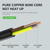 Custom 3 Pin UK Power Cord Cable Laptop Electric Plug 3x0.75mm2