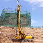 23.5m Depth 1200mm Dia Hydraulic CFA Equipment Rotary drilling rig