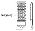 Aluminum Housing IP65 Street Led Lights Waterproof For Tunnel Avenues Cool