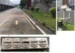 ISO , CE Fixed Under Vehicle Surveillance System for Border , Building entrance