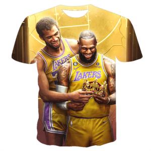 Wholesale Men's Basketball Jerseys Quick Dry Sport Shirt LA Basketball Jersey Number 23 Sportswear T-shirt Sports T Shirt from china suppliers