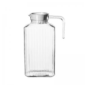 Wholesale Hight Quality 1800Ml Water Carafe Glass Juice Pitcher Jug Restaurant Supplies, Kitchen Supplies, Hotel Supplies from china suppliers
