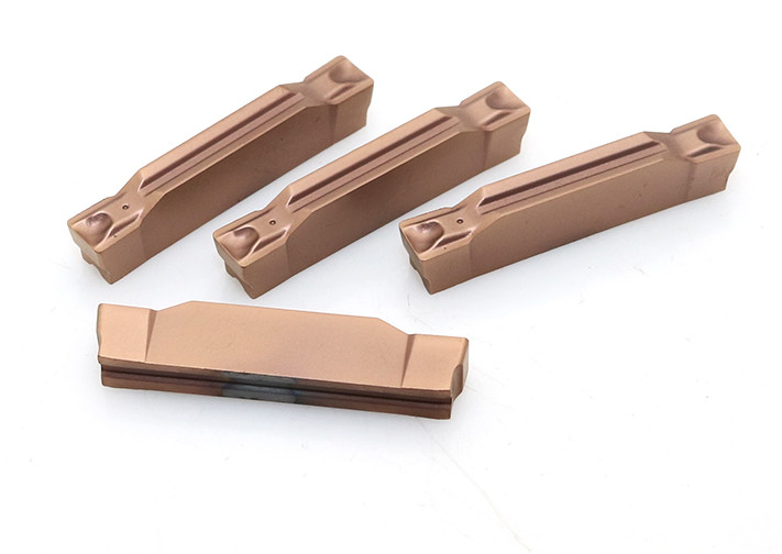 Top Notch Grooving Inserts , Parting Off Inserts With Reduce Vibration