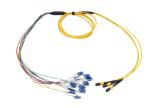 LSZH 8 12 36Fiber MPO To LC Fanout Cable Assembly CATV