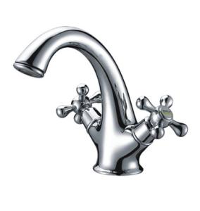 Wholesale Polished Single Hole Bathroom Basin Mixer Faucet Chrome Plated from china suppliers