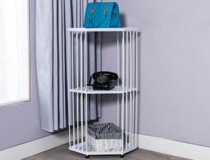 Wholesale 4 Layers Shop Display Shelving Bag Display Rack Customized Logo from china suppliers