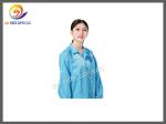 Heat Resistant SMT Cleanroom Anti Static Products Esd Protective Clothing / Suit