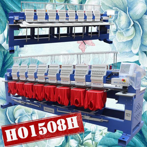Like famous tajime embroidery machine HO1508H cap t-shirt flat 3d logo 1200 spm