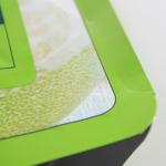 Green Sliver Food Grade 500ml Spout Bag Flip Top Lid