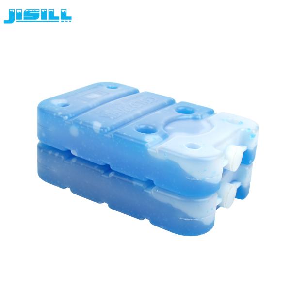 Portable reusable hardshell plastic durable insulation brick for ice cream cart For Food Frozen