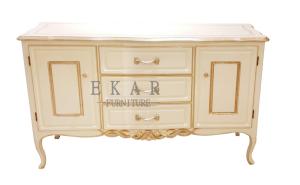 Wholesale Shabby Chic Vintage Sideboard Wooden Low Sideboard 2 Door Sideboard Luxury Sideboard Count from china suppliers