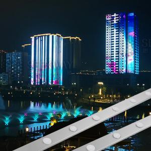 Wholesale High Brightness Landscape Lighting Point Lights for Outdoor 1.5W RGB Christmas 24V Aluminum Channel Profile Track 50mm IP67 Waterproof from china suppliers
