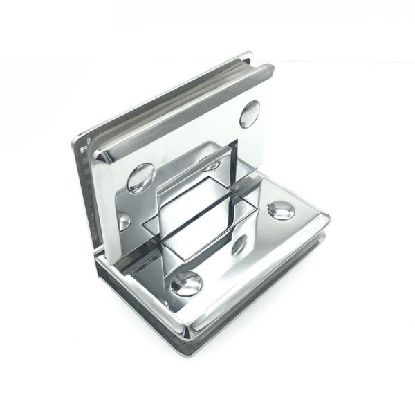 90Degree Glass Door Hardware Accessories Glass To Glass Shower Hinge for 8-10mm