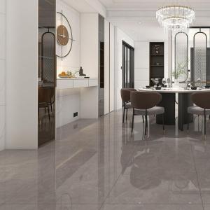 Wholesale Stain Resistant Grey Porcelain Floor Tiles Low Water Absorption For Indoor Spaces from china suppliers