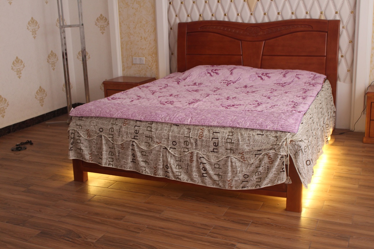 Dimmable 4.8W/M Motion Activated Under Bed Light 5ft Motion Sensor Led Light Strip