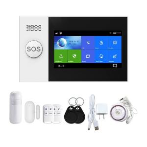 Wholesale Full Touch Screen Wi-Fi+GSM/4G Home Burglar Alarm System Kit With A Variety Of Smart Accessories from china suppliers