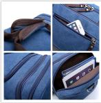 Overnight Duffel Travel Bags Mens Backpack Canvas Weekender 9x4.5x5.9"