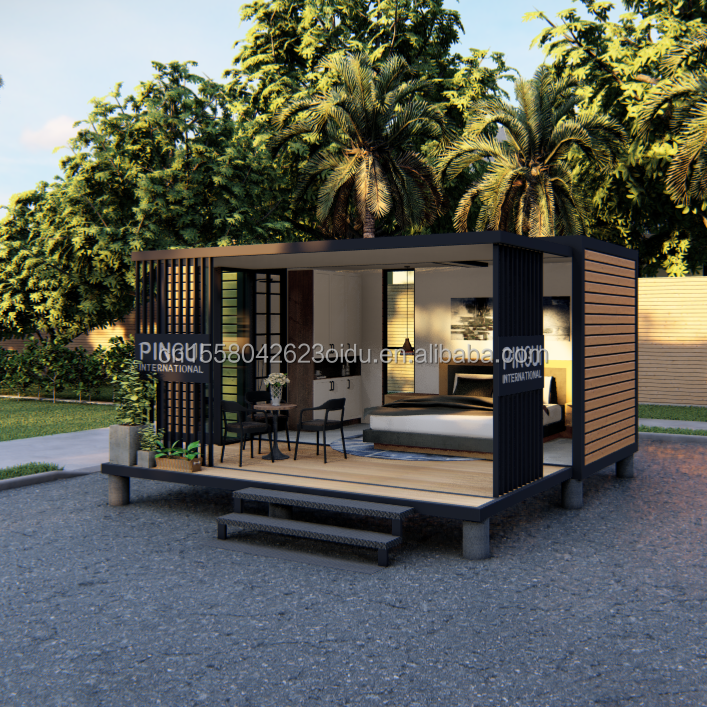 20 Foot Container House Convenient Finished Design for Modern Single Room Living and Expansion