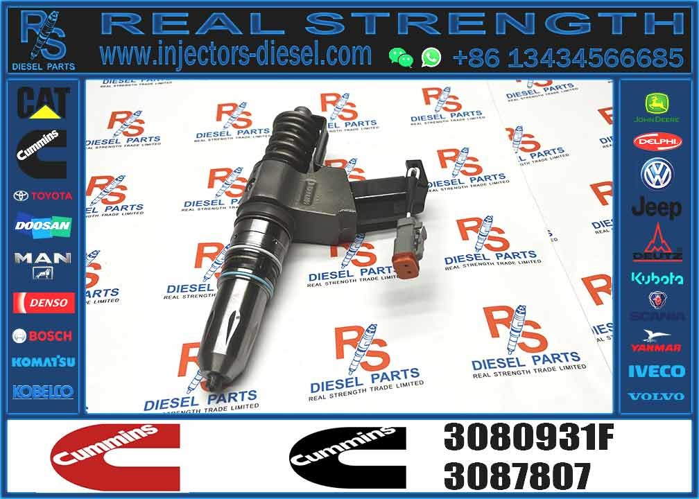 NINE Brand Good Performance Fuel Injector 3080931F Common Rail Injector 3080931F
