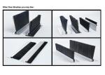 Fire Protection Nylon Strip Brush / Anti Static Door Sweep Brush No Crack