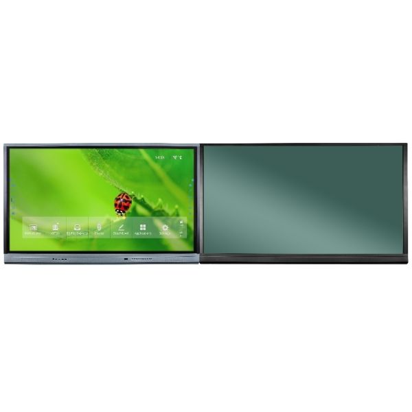 4K Ultra HD Interactive Flat Panel with 20 Touch Points and Built-in Speakers for Education