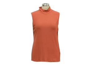 Wholesale Fashion Viscose Womens High Neck Tank Top , Ladies Summer Tank Tops Comfortable from china suppliers