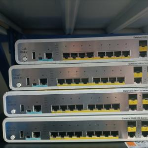 Wholesale 48 Ports Used WS-C3560CG-8PC-S 8 PoE Ports 2 Uplink Ports IP Base Switch from china suppliers