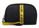 High Density Polyester Travel Cosmetic Bags Light Weight With Embroidered Handle