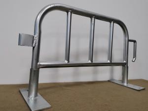Wholesale Temporary Metal Pedestrian Barriers Steel Barricade Safety Powder Coating from china suppliers